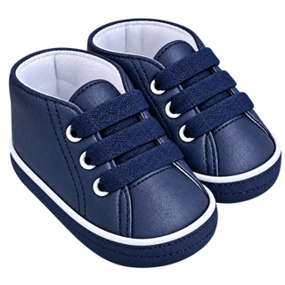 Urbanitos bota Azul oscuro embonado blanco