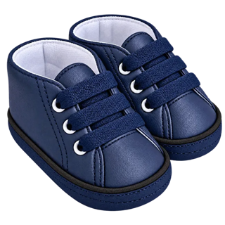 Urbanitos bota Azul oscuro embonado negro